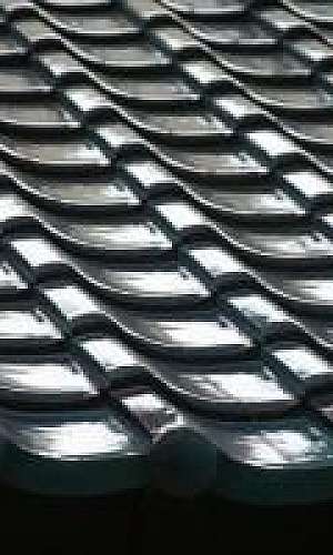 Molde de alumínio para telha de concreto Molde de alumínio para telha de concreto